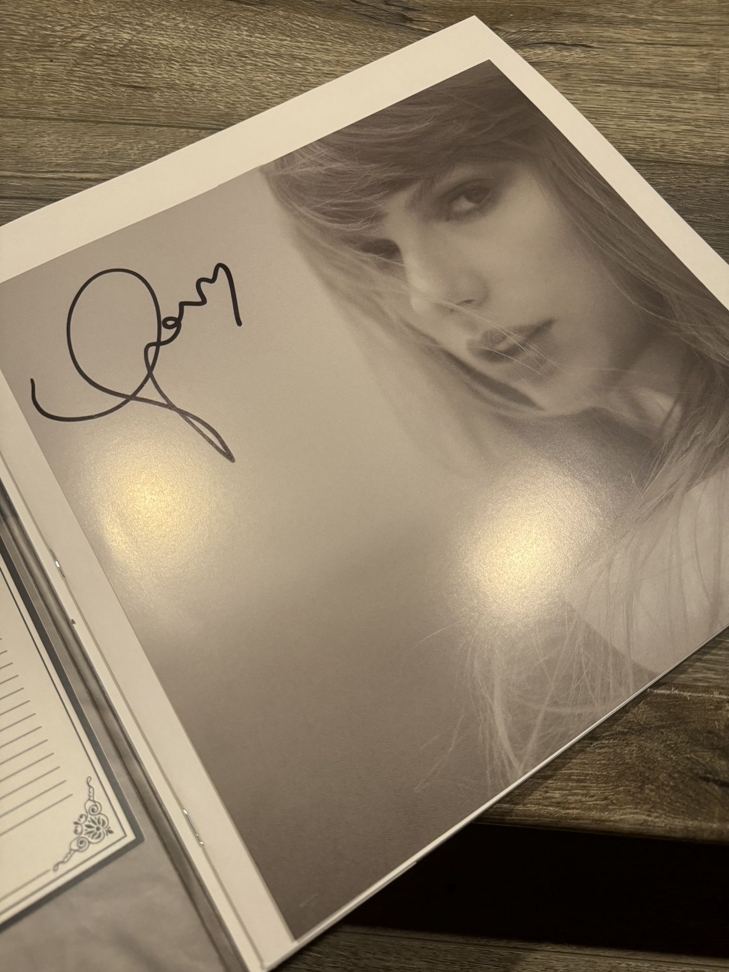 Taylor Swift The Tortured Poets Department Vinyl w/ Signed Insert