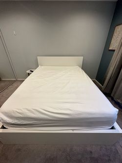Queen bed frame