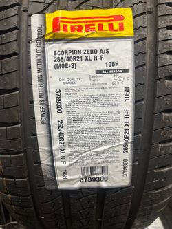 Pirelli Scorpion Zero All Season 265/40R21