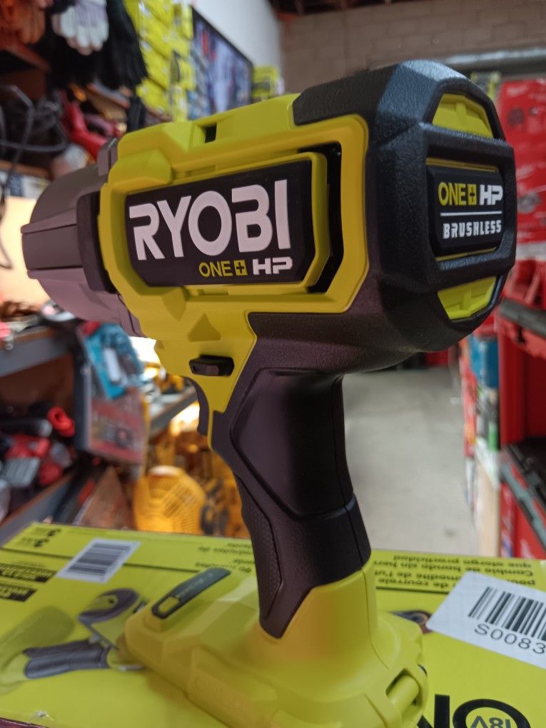 Ryobi ONE + HP 18V Brushless Cordless 4 Mode 1/2in. Impact Wrench. Tool Only