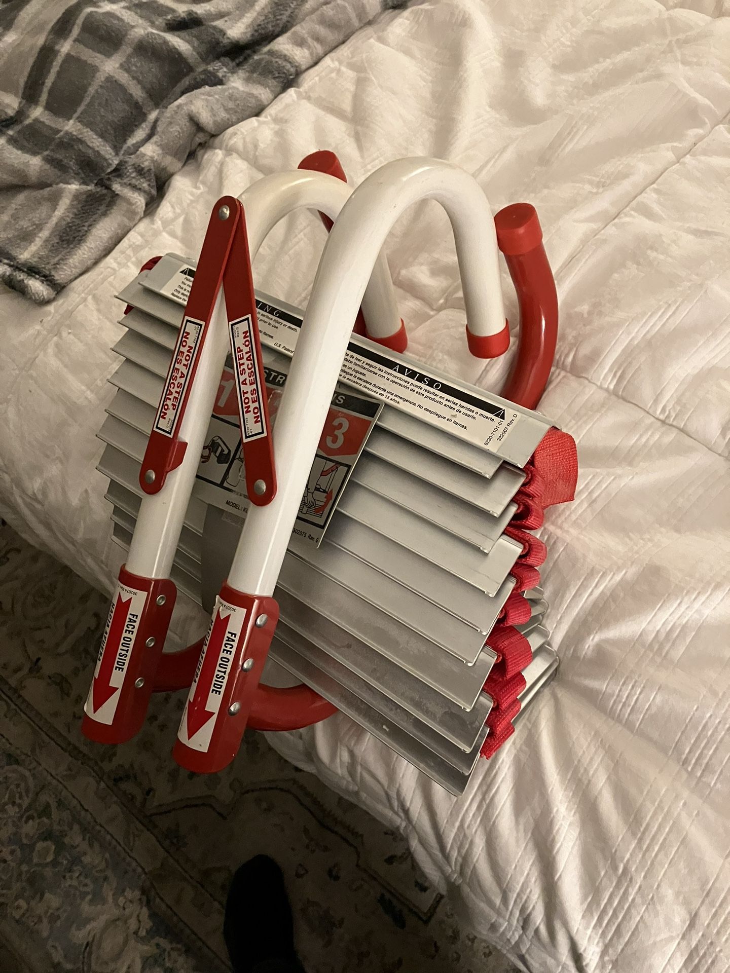 New, Emergency Fold Out Ladder