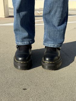 Adding Flower Buckle Platform Mary Jane