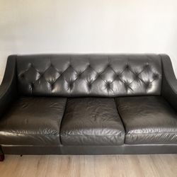 Leather Sofa 