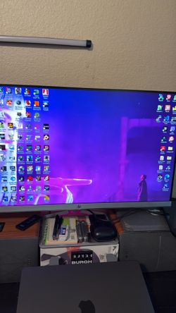 HP and benq monitor