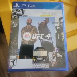 PLAYSTATION 4 UFC 4 BRAND NEW FACTORY SEALED 
