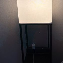 63'' Lamps with Shelves, Standing Lamp
