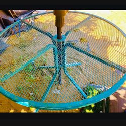 Old Umbrella Table 