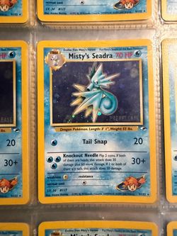 Pokemon Misty’s Seadra Prerelease
