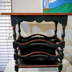 Antique Side Canterbury Table 