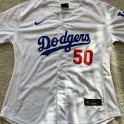 Dodgers Women’s Jersey Number 50