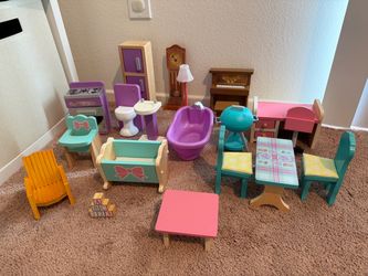 Dollhouse Accessories Set Of 20 Pieces