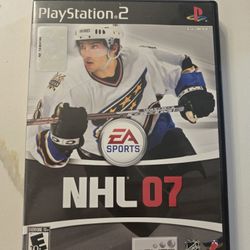 NHL 07 (Sony PlayStation 2, 2006)