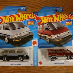 Hot Wheels-' 1986 Toyota  Van