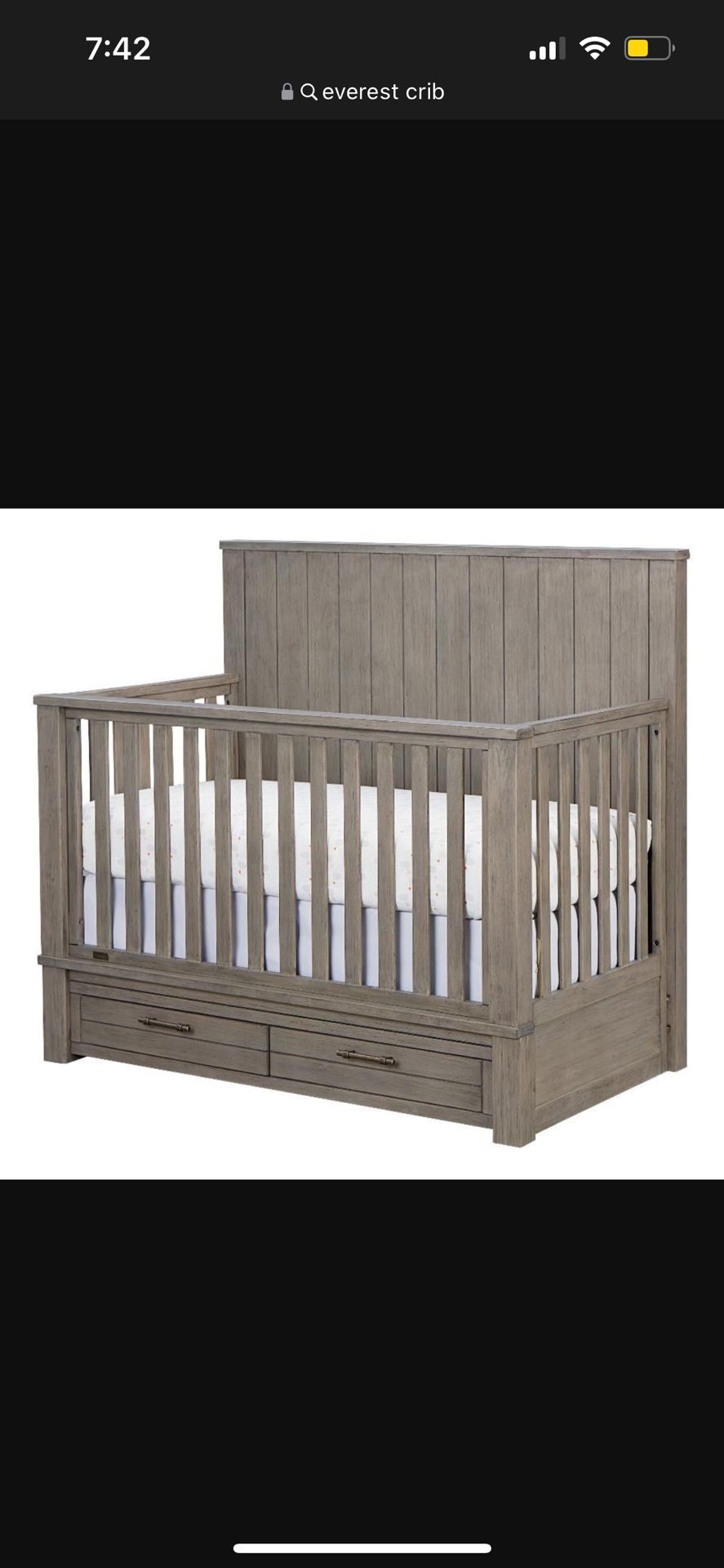 Bassett everest crib discount