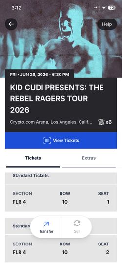 Kid Cudi with Big Boi and Dot da Genius Fri June 26