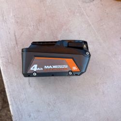 RIDGID 18V 4Ah Max Output Lithium-Ion Battery