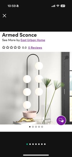 Super Cute Wall Light/ Armed Sconce