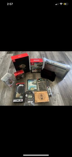 Legend Of Zelda  Tears Of The Kingdom  Nintendo Switch OLED Lot Bundle ✅🔥New!