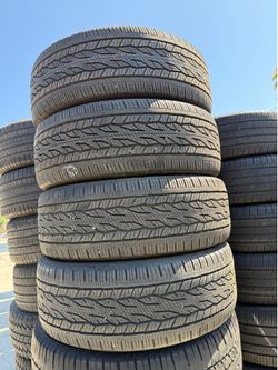 275/60r20 continental tires en excelentes condiciones de vida las 4