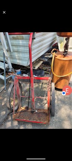 Welding Cylinder Cart