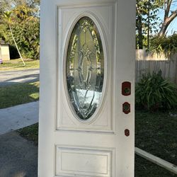 Exterior Door 3/4 Oval Lite
