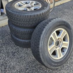 Rims And Tires Full Size Spare 6 Lug