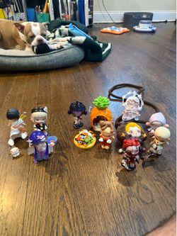 POP MART Lot of figures from blind boxes, and TNT SPACE, Robotime, 52toys