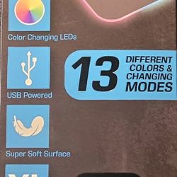 Color Changing LED Gaming Mouse Pad