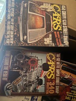 Vintage hotrod magazine collection