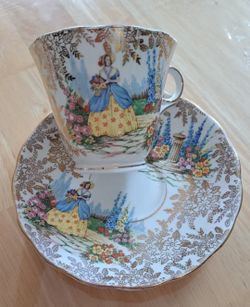 Vintage Colclough Bone China Cup & Saucer