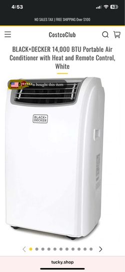 Black decker 14000 ac with heat