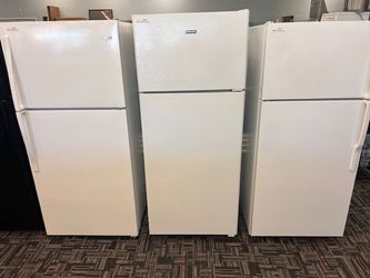 WHITE TOP FREEZER FRIDGE - WE DELIVER 