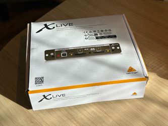 Behringer X-Live X32 expansion card