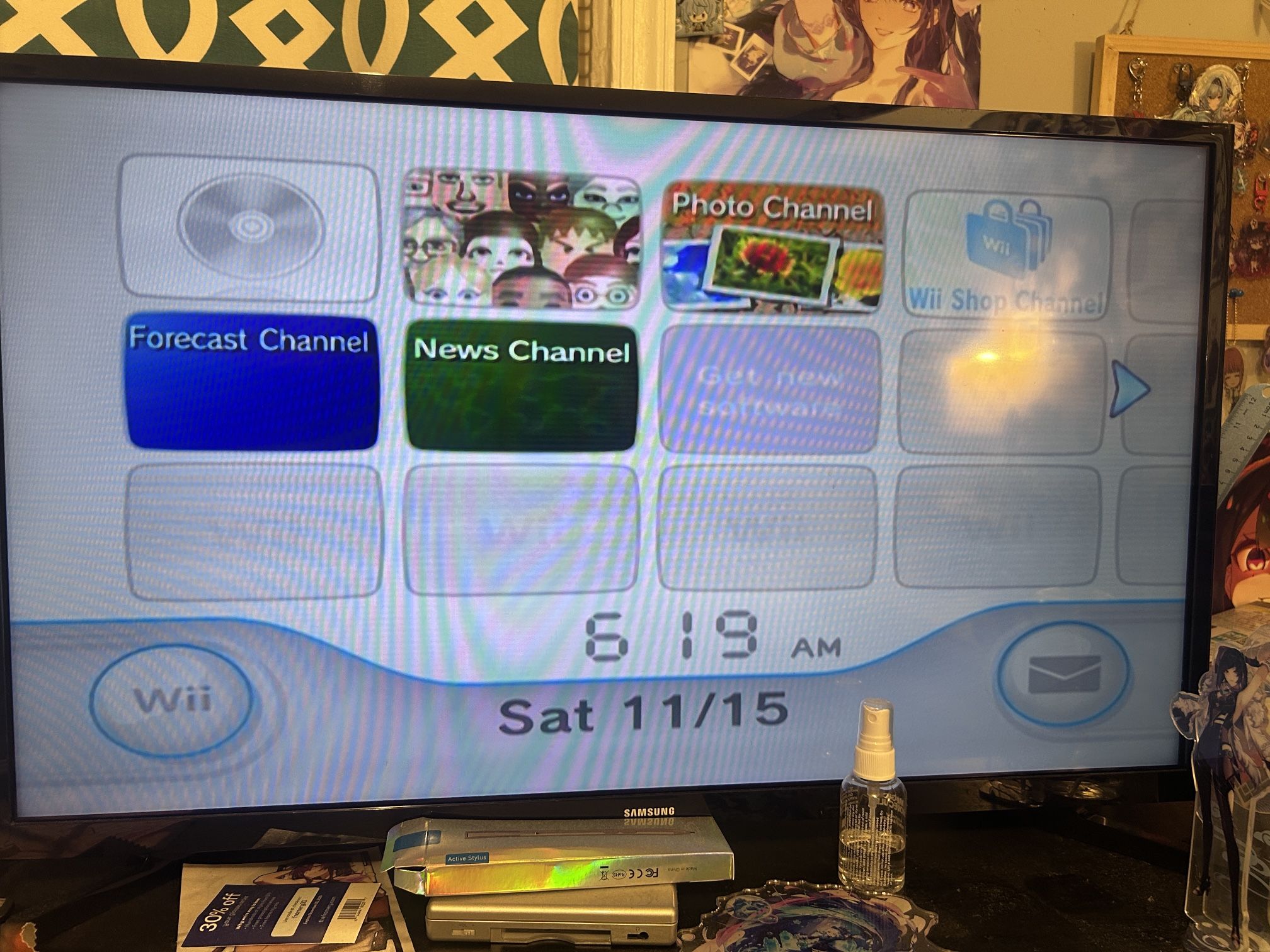 Nintendo Wii Console TESTED NO CONTROLLER