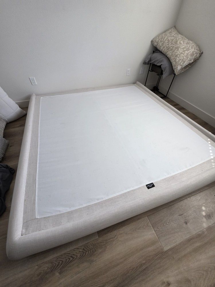 Eastern king size soft frame with box springs
