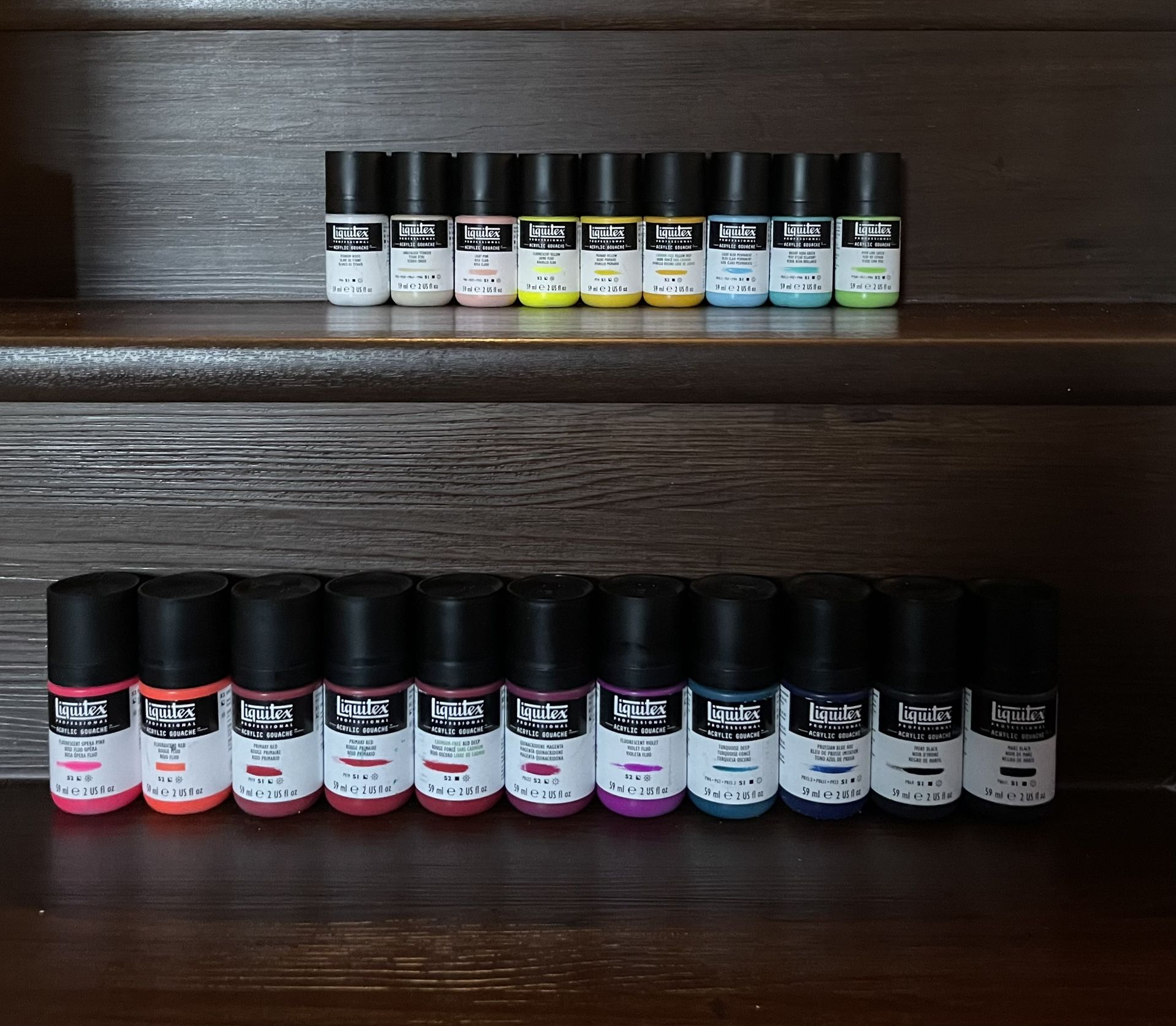 Liquitex Liquitex Professional Acrylic Gouache Paint Bundle (20 Colors)