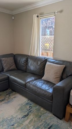 Dark Grey Sectional Sofa