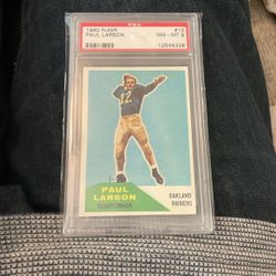 1960 Paul Larson PSA 8 