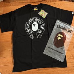 Chrome Heart Bape T-Shirt 