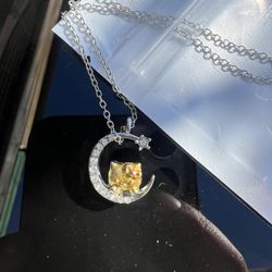 Sterling Silver Hello Kitty Necklaces 