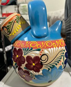Mexican Water Jug with cup