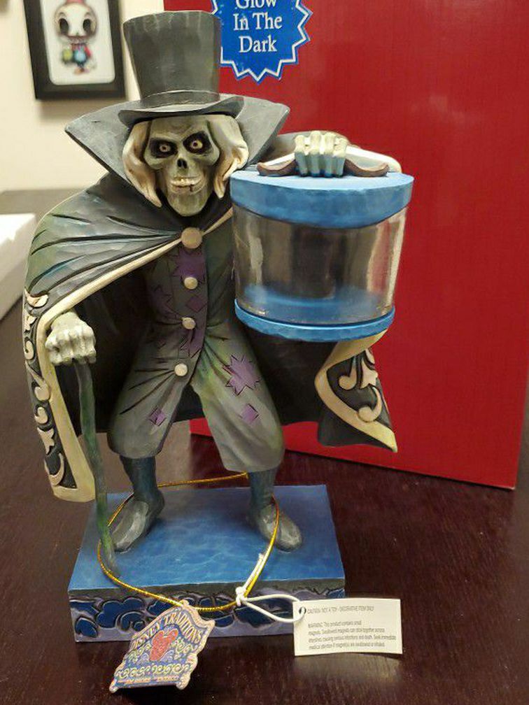 Disney Traditions The Hatbox Ghost Figurine By Jim Shore