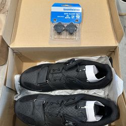 Giro Cylinder Cycling Shoes - 42 - New In Box with New Shimano SPD Cleat Set