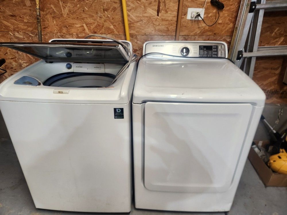 Samsung Washer & Gas Dryer 