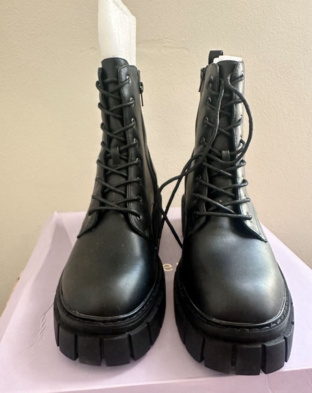 Combat Boots Women 8.5