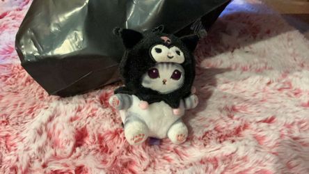 Kuromi cat plush
