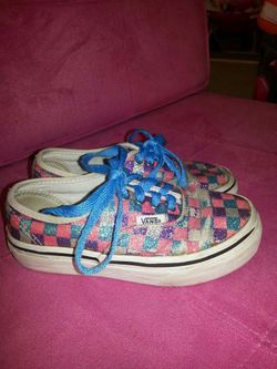 Girls vans size 11