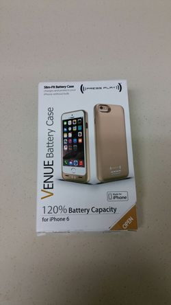 IPhone 6 Battery Case Gold