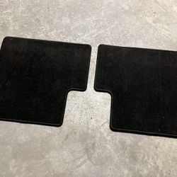 Honda Civic OEM Black Carpet Rear Floor Mats Like New