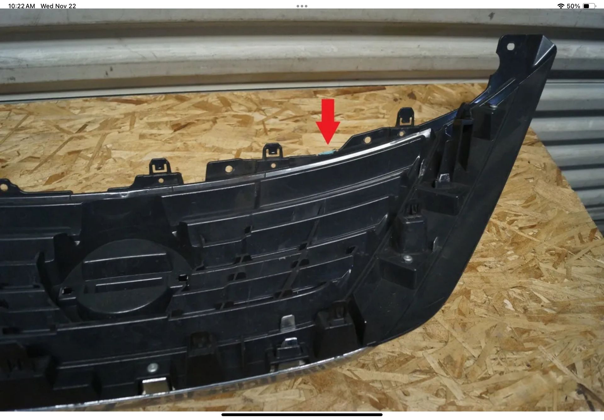 2016 2018 NISSAN ALTIMA FRONT GRILLE OEM